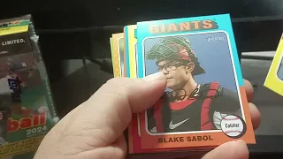 2024 Topps heritage new release two blasters