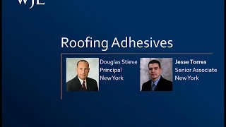 WJE Webinar Series: Roofing Adhesives