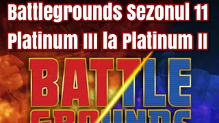 Battlegrounds Sezonul 11 - Platinum III la Platinum II (Marvel Contest Of Champions)