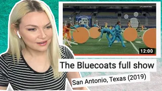 New Zealand Girl Reacts to THE BLUE COATS 2019 PERFORMANCE!!