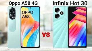 Oppo A58 4G vs Infinix Hot 30