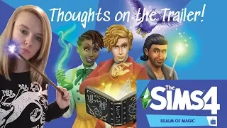 Sims 4 - Realm Of Magic Trailer Reaction/Review