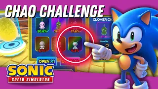 CHAO Time ⏰ 120 unlocked  | Sonic Speed Simulator