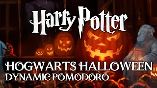 🎃HALLOWEEN AT HOGWARTS🎃 Harry Potter Pomodoro Technique, Dynamic Pomodoro Timer Hogwarts ASMR Study