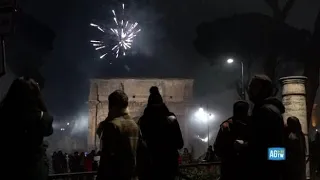 Capodanno, i festeggiamenti in centro a Roma tra il Colosseo e il Circo Massimo