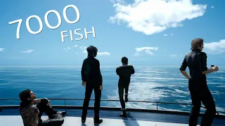 FF15 魚釣り、大物を求めて7000匹