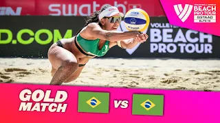 Duda/Ana Patrícia vs. Barbara/Carol - Gold Match  Highlights Gstaad 2022 #BeachProTour