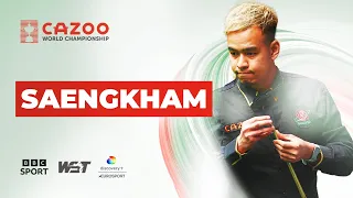 Noppon Saengkham Impresses Stephen Hendry | Cazoo World Championship