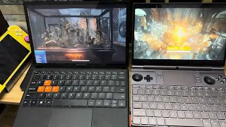 Onexplayer X1 i7 Ultra 155H vs GPD Win Max 2023 7840u - TimeSpy benchmark