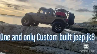 Custom built jeep jk8 SSD Diamond pro axles