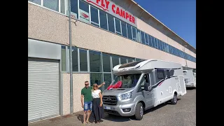 Consegna Roller Team Zefiro 298 TL ADVANCE Camper Semintegrale con garage nuovo