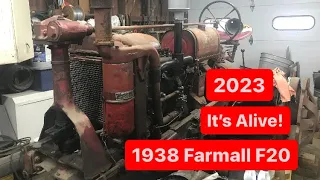 1938 Farmall F20 first Run in 40+ Years!!