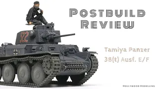 Tamiya Panzer 38(t) Ausf. E/F (35369) - Postbuild Review