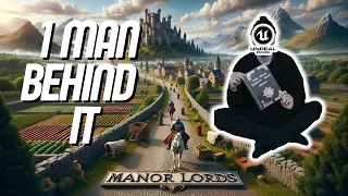 Story behind the Creation of the Manor Lords ! Most anticipated game on Steam .