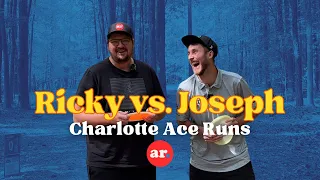 Ricky Wysocki (2x World Champion Disc Golfer) vs. Joseph (mid-thirties dad)