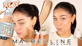 NEW MAYBELLNE SUPER STAY SKIN TINT✨ REVIEW