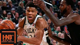 Milwaukee Bucks vs LA Clippers Full Game Highlights | March 28, 2018-19 NBA Season