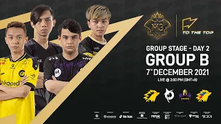 (ENGLISH) M3 Group Stage Day 2 | MLBB World Championship 2021 | Singapore