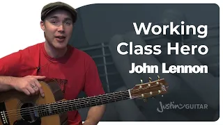 How to play Working Class Hero - John Lennon | Easy Guitar