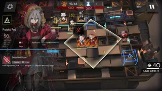 [Arknights] Easy JT8-3 Challenge Mode: 7 ops, NO Nightingale, Specter or Surtr.