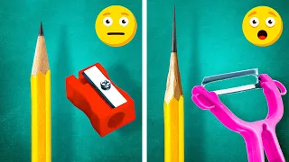 Use Maximum Of Your School Supplies! ✏️🏫👦 Back To School Hacks And DIY Ideas For Smart Parents!