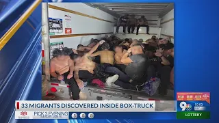 33 migrants discovered inside semi-truck in Van Horn