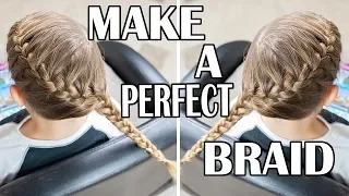 ⭐ LITTLE GIRL HAIRSTYLES ⭐ HOW TO FRENCH BRAID