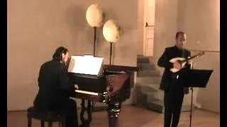 Mandolin and piano "Serenata malinconica" by Raffaele Calace (1863-1934)