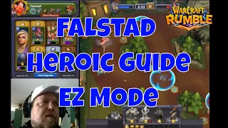 Falstad Heroic Red Quest - Free to Play Warcraft Rumble Heroic Guide