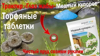 ПРОЗРАЧНАЯ ВОДА В ПРУДУ. Как? Смотри и узнай. (12 часть)