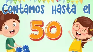 Números hasta el 50 | Agrupamos números de 10 en 10