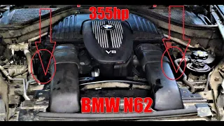 BMW X5 E70 N62 V8 4.8 355 л.с. проблемы мотора