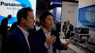 Panasonic 8K ROI (Region of Intrest) IBC 2018 RAI Amsterdam