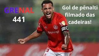 GRENAL 441 Pênalti filmado das cadeiras do Beira-Rio! Gol de Alan Patrick!