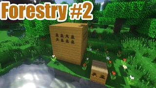 GravityCraft.net: Guide Forestry 1.7.10 #2: beekeeping, hives, apiary, net, honeycomb