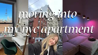 Moving into My NYC Apartment