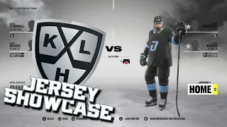 NHL 22 | KHL Custom Jerseys Showcase | PS4 Roster