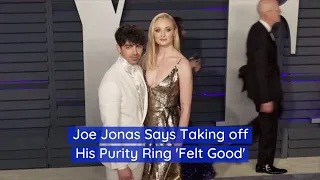 Joe Jonas Was Wearing A Purity Ring Before Sophie Turner