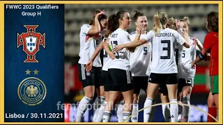 30.11.2021 | Portugal vs Germany | FIFA Women World Cup 2023 Qualifiers | Group H