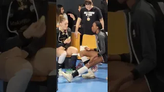 Zehra Gunes & Paola Egonu Vakifbank volleyball 🏐 ♥️ 🇹🇷 🇮🇹