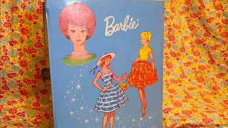 Vintage Barbie clone Haul unboxing 1964 doll case 💖 Restoring Evergreen Miss Teenager