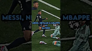 Messi, Neymar & Mbappe Vs Bayern and Goat vs Bayern