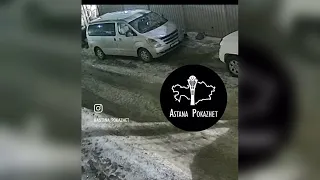 На девушку напали в Астане😨, это шок 😳