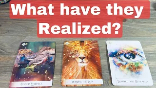 ⚡️😲💡What Have They REALIZED about You?!?  Detailed Love Pick A Card Tarot