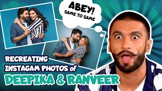 RECREATING DEEPVEER's PICTURES | Ft UNNATI | Mr.MNV