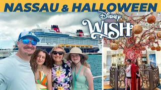 Halloween on the High Seas Day on the Disney Wish | Port Adventure in Nassau - Disney Cruise Day 2