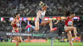 MONDIAUX ATHLÉTISME 2023 - La finale du 3000m steeple avec un record de France battu