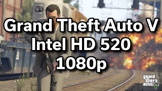 Grand Theft Auto V - Intel HD 520 - i5-6200U - ASUS 15.6" - Full HD - 1080p