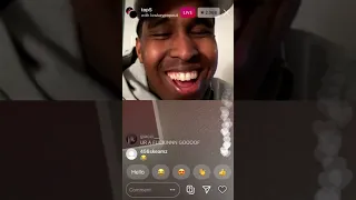 Top5 IG LIVE with mans in the bin/talks to fans