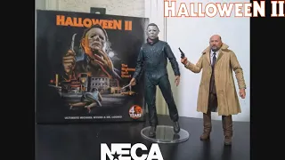 NECA Halloween 2 Ultimate Michael Myers & Dr. Loomis 2-Pack Showcase